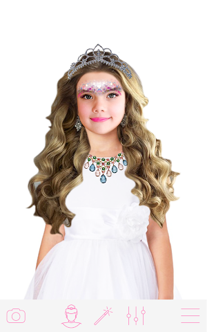 Girls Hair Changer Screenshot 1