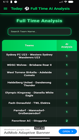 Correct Score Analyzer Tips Screenshot 3