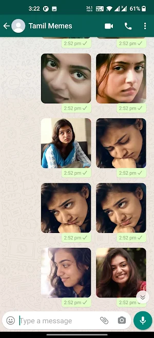 Nazriya Stickers | WAStickerApps Screenshot 1