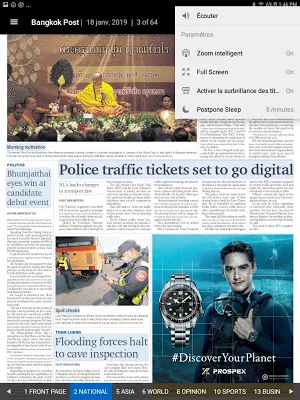 Bangkok Post Epaper Screenshot 0