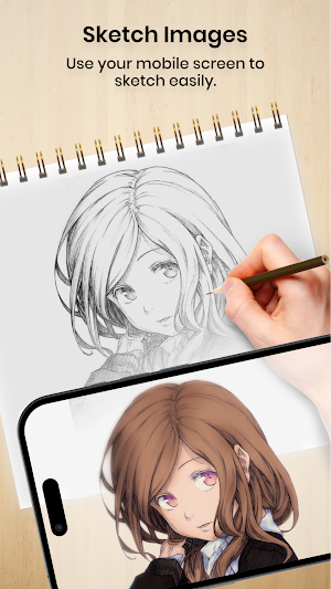 AR Drawing Sketch - Draw Anime Screenshot 1