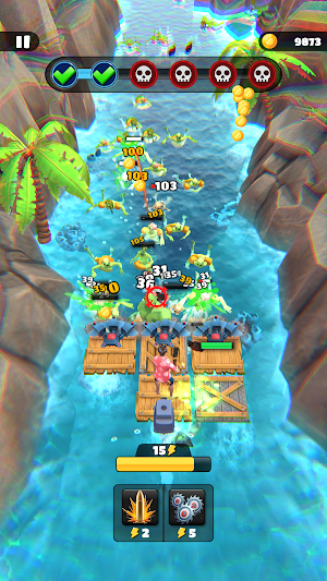 Raft Defence Screenshot 3