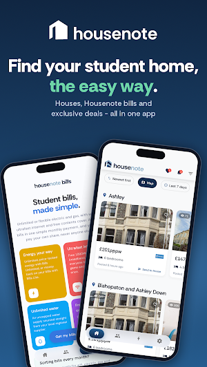 Housenote: Student Homes Screenshot 0