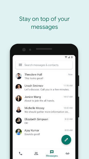 Google Voice Screenshot 2