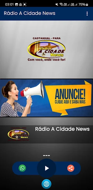 Rádio A Cidade News Screenshot 1