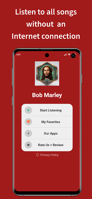 Bob Marley & Lyrics Offline Screenshot 0