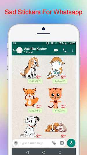 Sad Stickers For Whatsapp Screenshot 0