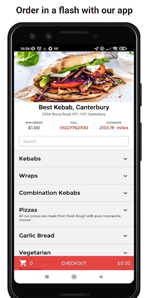 Best Kebab, Canterbury Screenshot 0