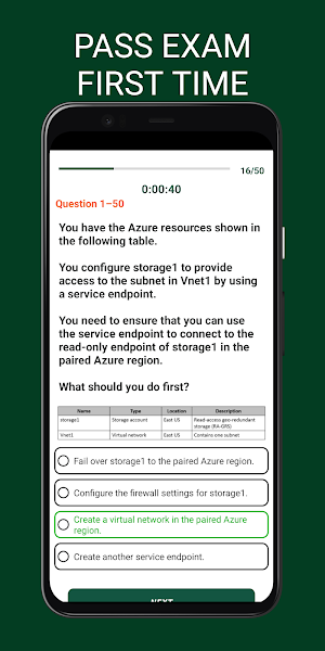 Azure AZ-700 Test Prep 2024 Screenshot 3
