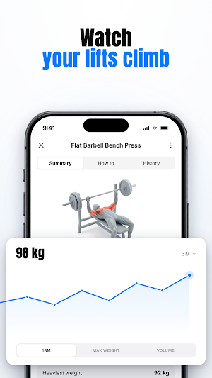 Reps: Gym Routine Planner Screenshot 1