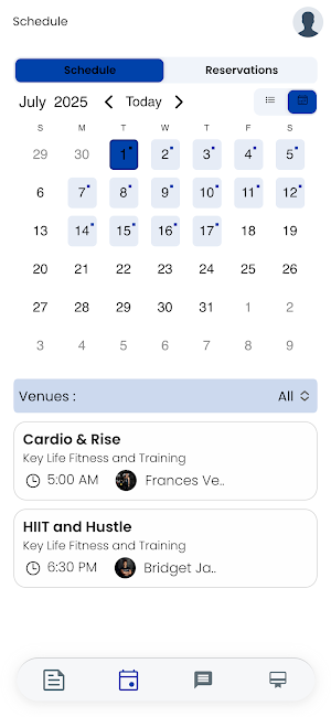 Key Life Fitness Screenshot 0
