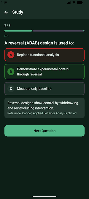 BCBA Exam Prep 2026 Screenshot 1