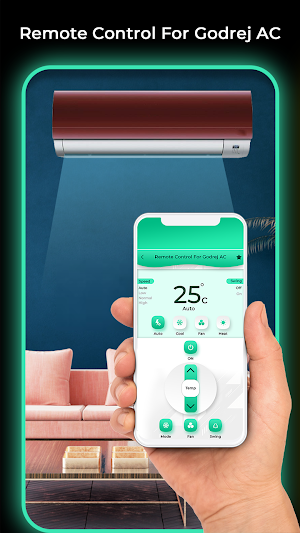 Remote Control For Godrej AC Screenshot 1
