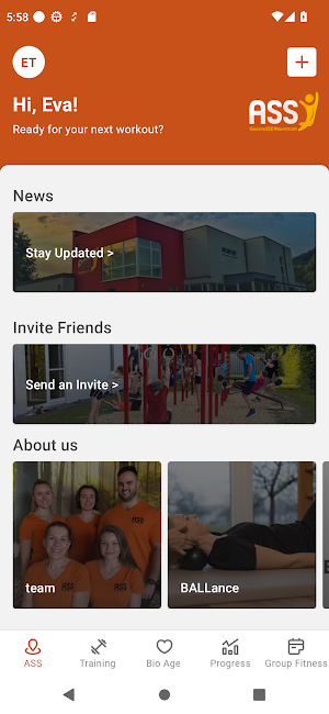 ASS GesundSEINzentrum Screenshot 1