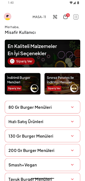 Papyon Burger Screenshot 1