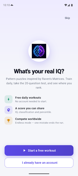 IQ Logic: Brain Training Screenshot 0