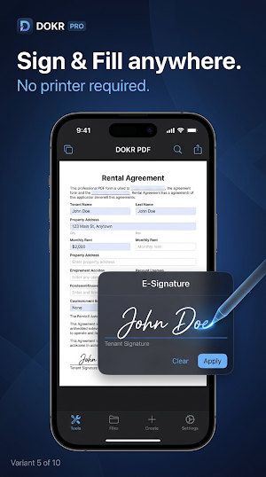 DOKR: PDF Scanner & Tools Screenshot 3