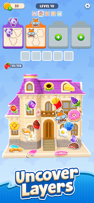 Sticker Sort Puzzle Screenshot 1