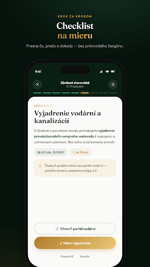NašaStavba: Stavebné povolenie Screenshot 2