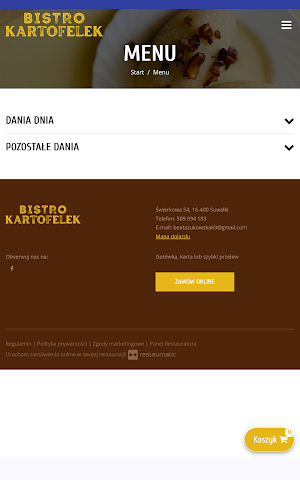 Bistro Kartofelek Screenshot 2