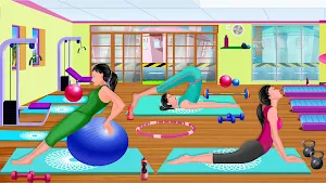 High School Fitness Athlete: Acrobat Workout Game Screenshot 0