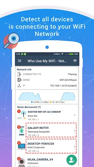 Who Uses My WiFi - Network Scanner Screenshot 0