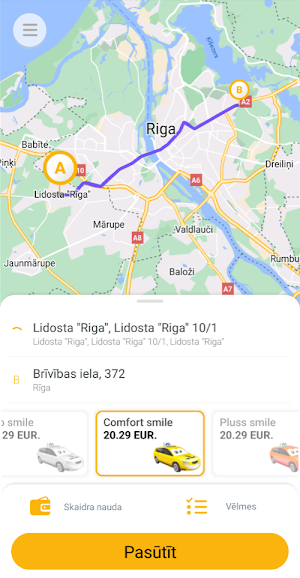 Smile Taxi Screenshot 0
