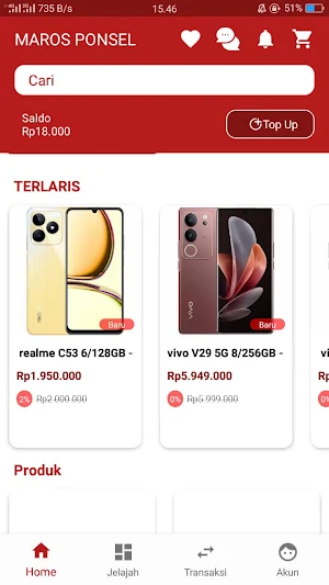Maros Ponsel Screenshot 1