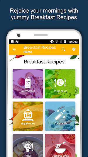 Healthy Breakfast Recipes, Snacks, Eggs, Juice Screenshot 1