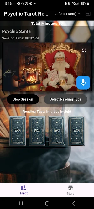 Live Tarot Screenshot 1