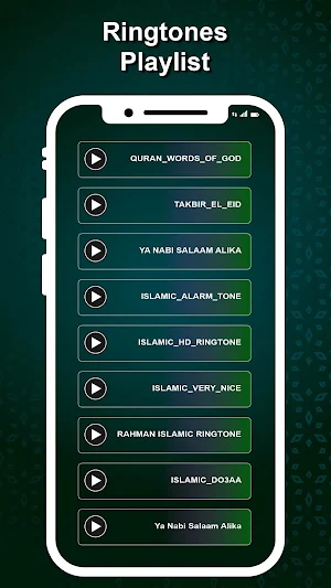 RN Islamic Ringtones Screenshot 2