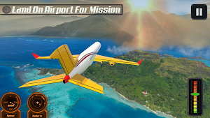City Airplane Flight Pilot Sim Screenshot 0