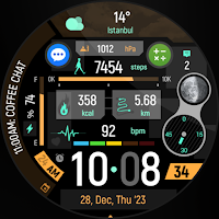 Tech Horizon - Watch Face