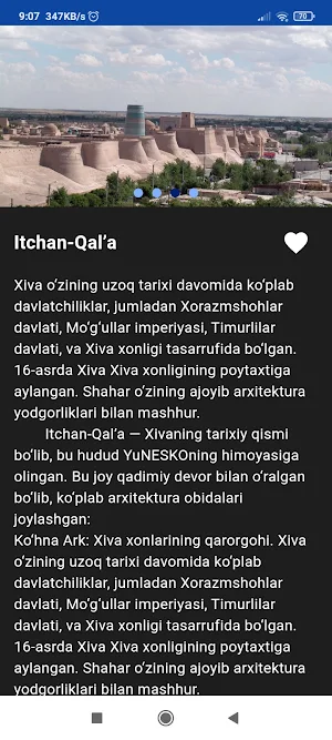 Khorezm travel guide Screenshot 1