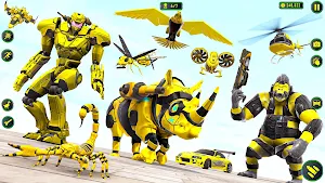 Animal Robot Car Transform Screenshot 1