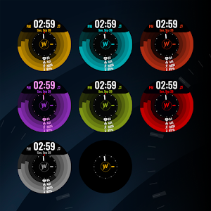 Life Circles - watch face Screenshot 2