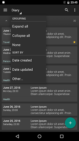 My Diary Screenshot 3