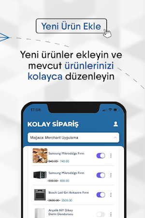 Kolay Sipariş Mağaza Yönetim Screenshot 3
