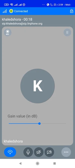 Callio - call Mic booster Screenshot 1