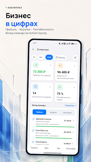 Монитор: управление заявками Screenshot 1