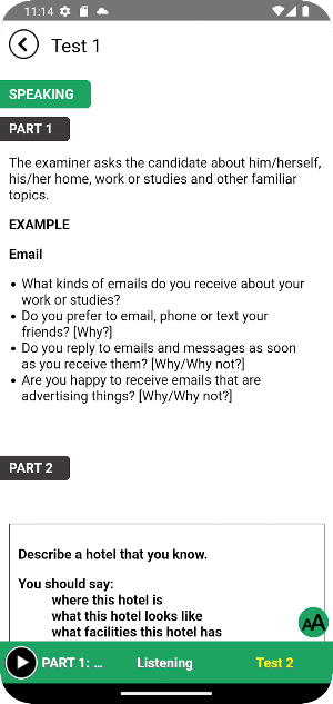 IELTS Academic 15 Screenshot 3