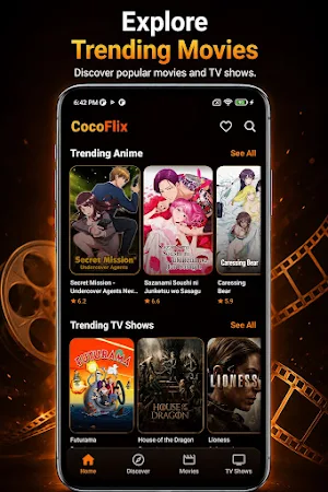 CocoFlix : Movies & TV Series Screenshot 1