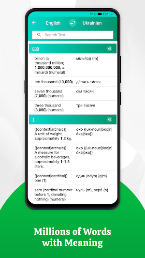 Meaning in Ukrainian Screenshot 1