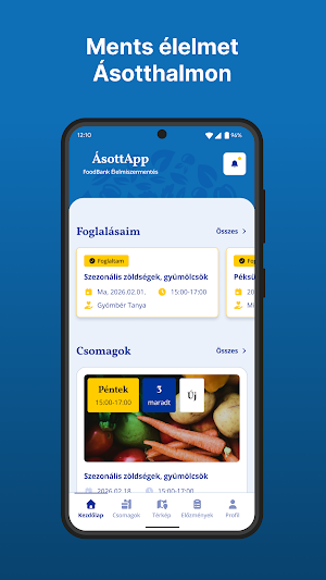 ÁsottApp Élelmiszermentés Screenshot 0