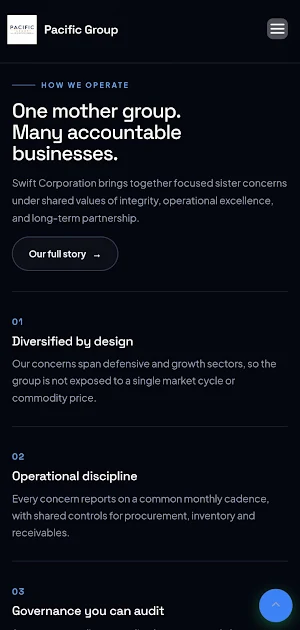 Pacific Group Screenshot 1