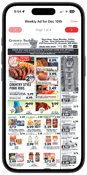 My Grocery Basket Screenshot 1