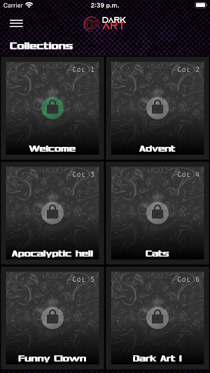 Collect Creepy Art Screenshot 0
