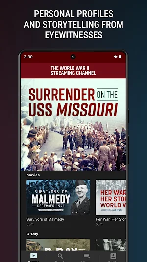 WWII Streaming Channel Screenshot 1