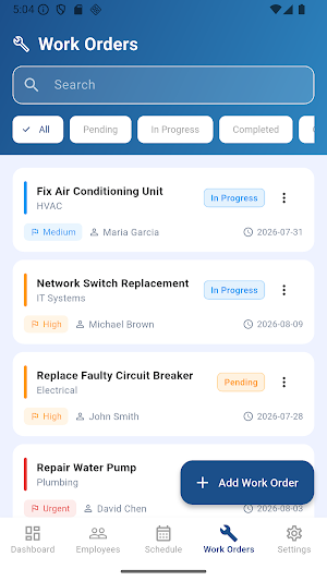 Maintenance Shift Pro Screenshot 3