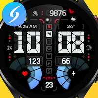 SH062 Watch Face, WearOS watch